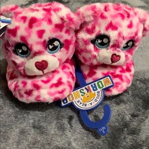 New With Tag! Build A Bear slippers!